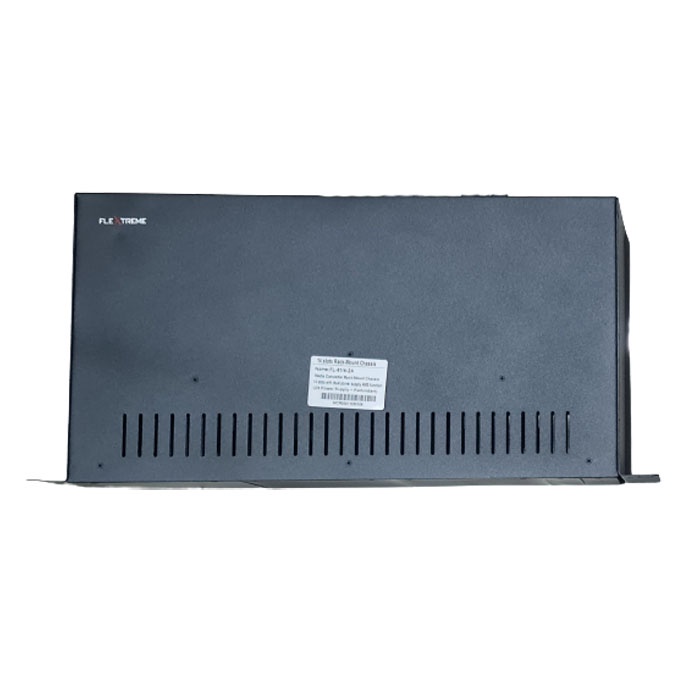 Flextreme FL-81/4-2A Media Converter Rackmount Chassis 14 slot