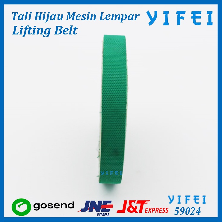 TALI HIJAU MESIN LEMPAR/LIFTING BELT YIFEI-59024