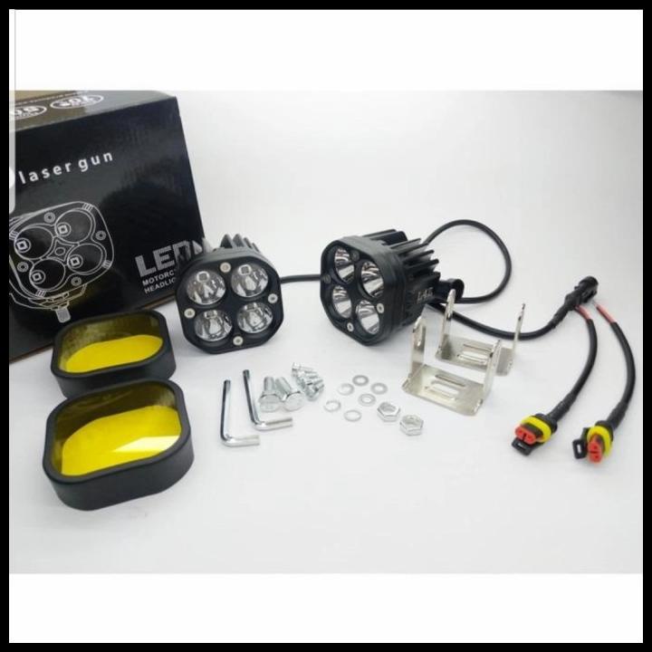Lampu L4Z Cree 4 Mata Waterproff 60 Watt Super Terang Termurah