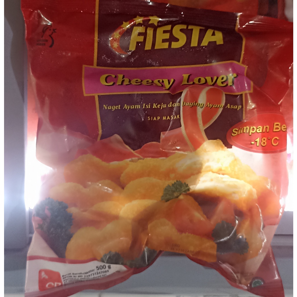 

Fiesta Cheesy Lover Naget Keju 500 gram