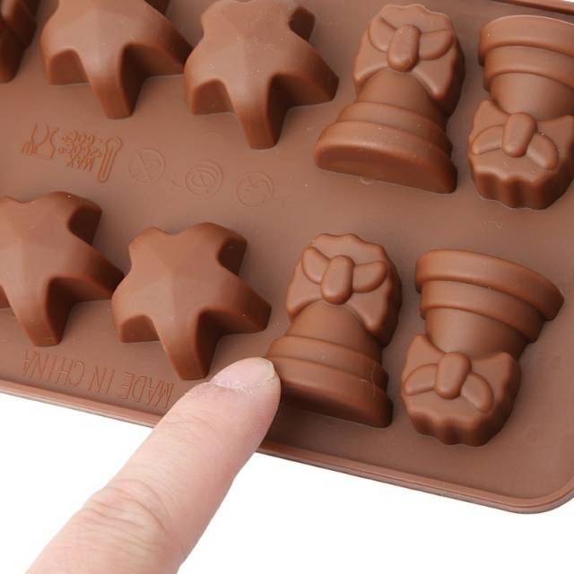 Chocolate Silicone Mold Bell Cetakan Coklat