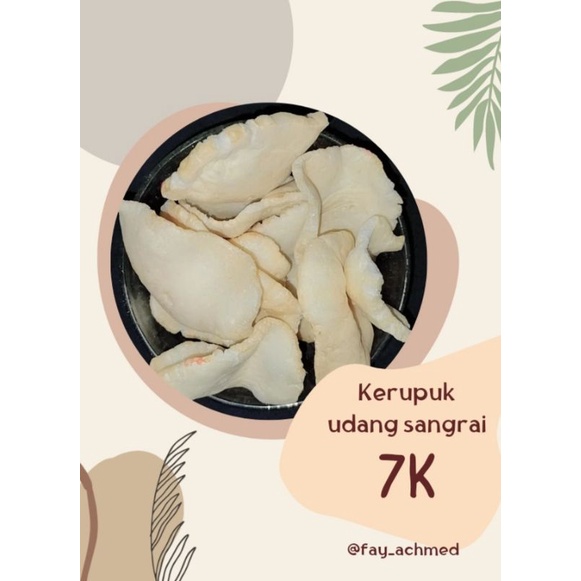 

kerupuk udang sangrai b