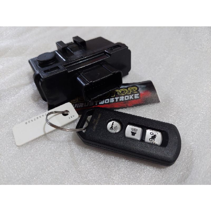 REMOT KEYLES HONDA PCX DAN ADV LENGKAP SMART CONTROL UNIT SCU DAN REMOTE PCX150 LED