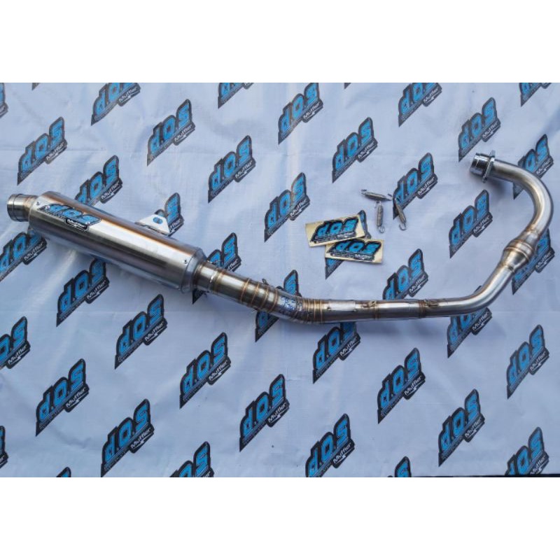 Knalpot D.O.S Muffler Dos Muffler Original Jogja Cb Tiger Gl PRO GL MAX GL100 TIREV TILAM Leheran Me