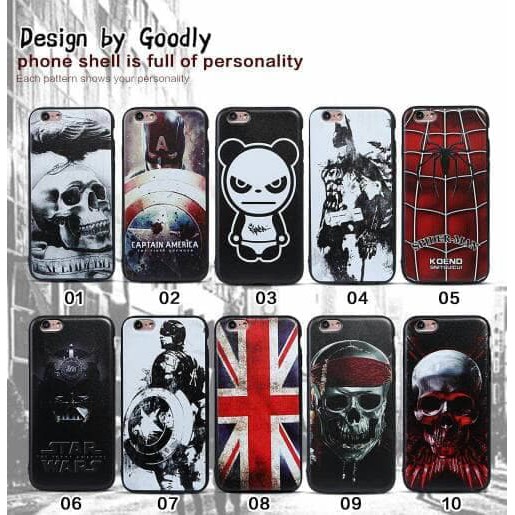 Samsung J5 Pro Slim Matte Black karakter superhero anime