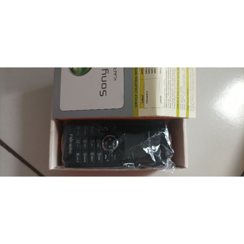 original sony ericsson j120i rare item