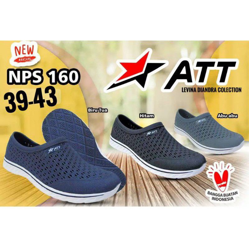 SEPATU KARET LUBANG ATT NPS 160 39-43