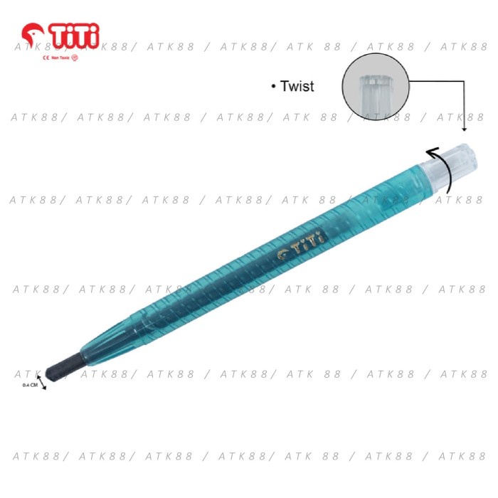 

PASTEL-DRY-OIL- KRAYON PUTAR TITI 24 TWIST CRAYONS TI-CP-24T -OIL-DRY-PASTEL.