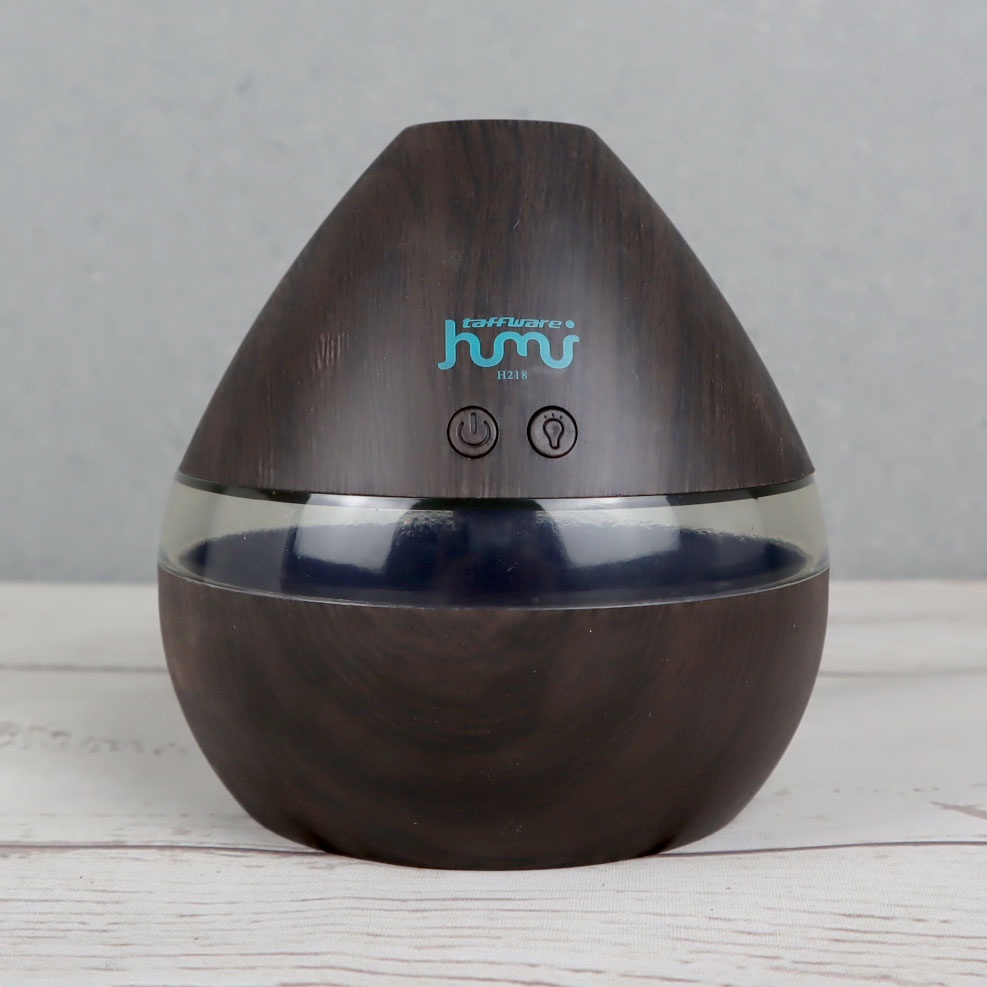 Air Humidifier Diffuser 300ml Wood Design RGB - Aroma Terapi - H218