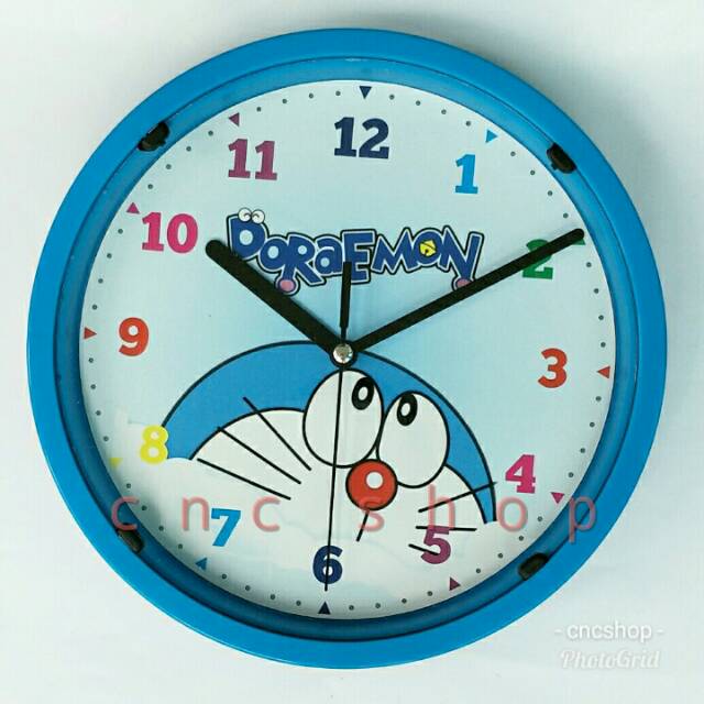 Jam Dinding Doraemon Lucu Murah Dekorasi Kamar