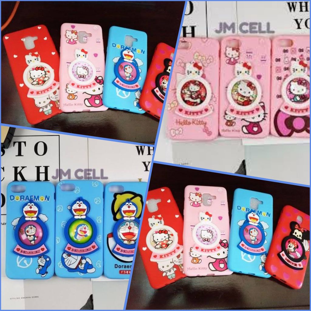 SOFTCASE KARAKTER KARAKTER TIMBUL HK EMON DLL OPPO A3S