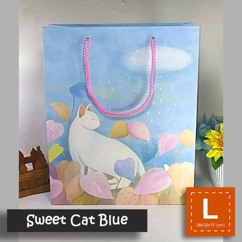 

Paper Bag Tali L / Paper Bag Love / Paper Bag Bear / Tas Kertas Kado Cat/ Paper Bag Panda