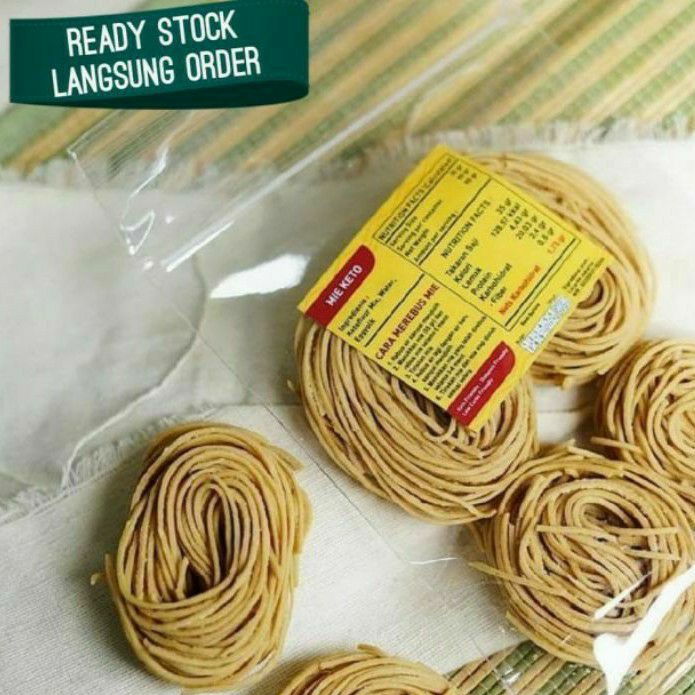

Mie original diet keto dan diabetes friendly