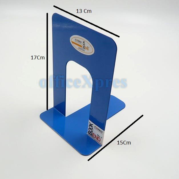 

(hjob -733) Pembatas Buku Besi / Penyangga Buku / Book End N0.7 Combo [qe -631]