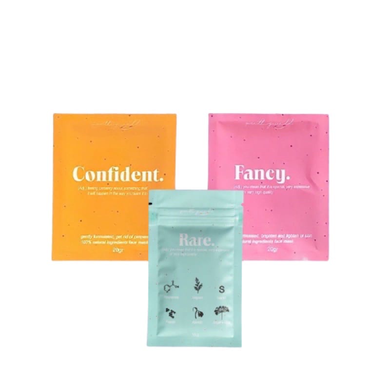 Masker Confident Masker Fancy Prettywell moisturizer