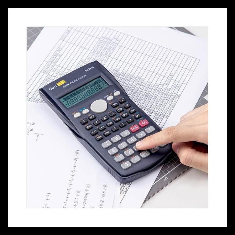 

Murmer Deli Ed82Ms Scientific Calculator 240F 10 2 Digits Promo