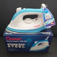 Setrika Seterika Jet Spray COSMOS CIS-438 Stainless Steel 400w