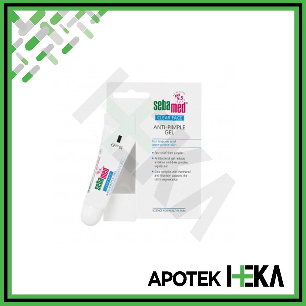 Sebamed Clear Face Anti Pimple Gel 10 ml - Krim Jerawat (SEMARANG)