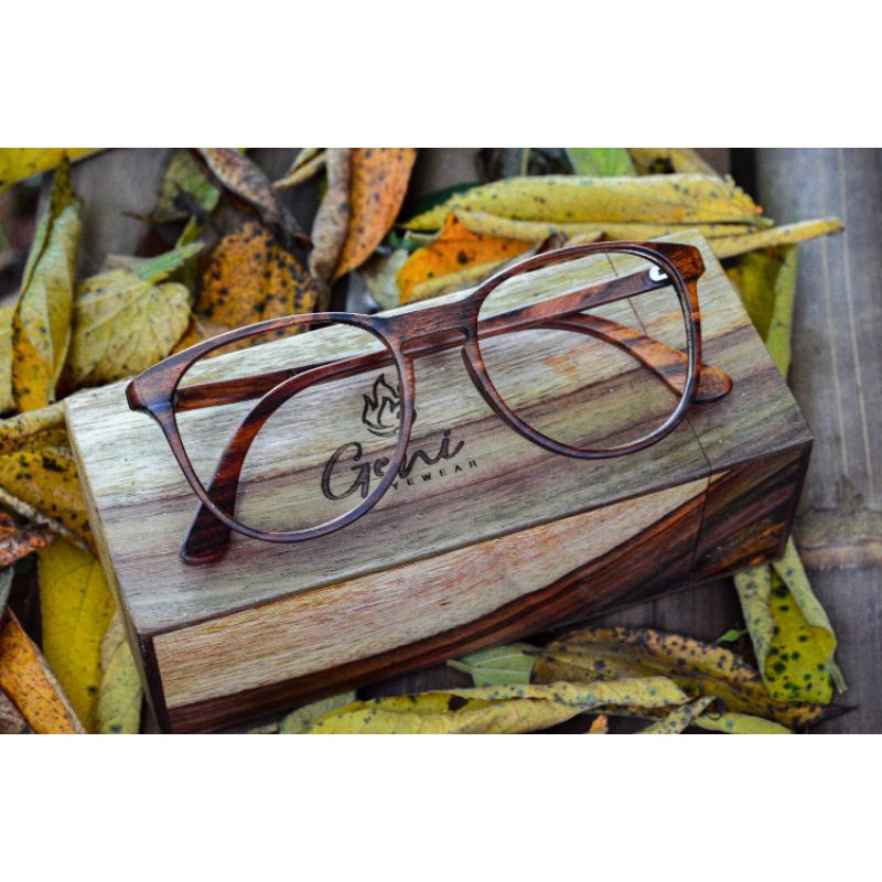 kacamata kayu kacamata wanita Geni ARCER kacamata fashion wanita