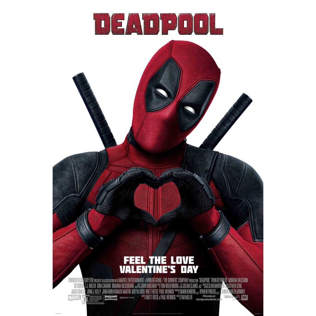 Kaset FiIm DVD: Deadpool (2016)