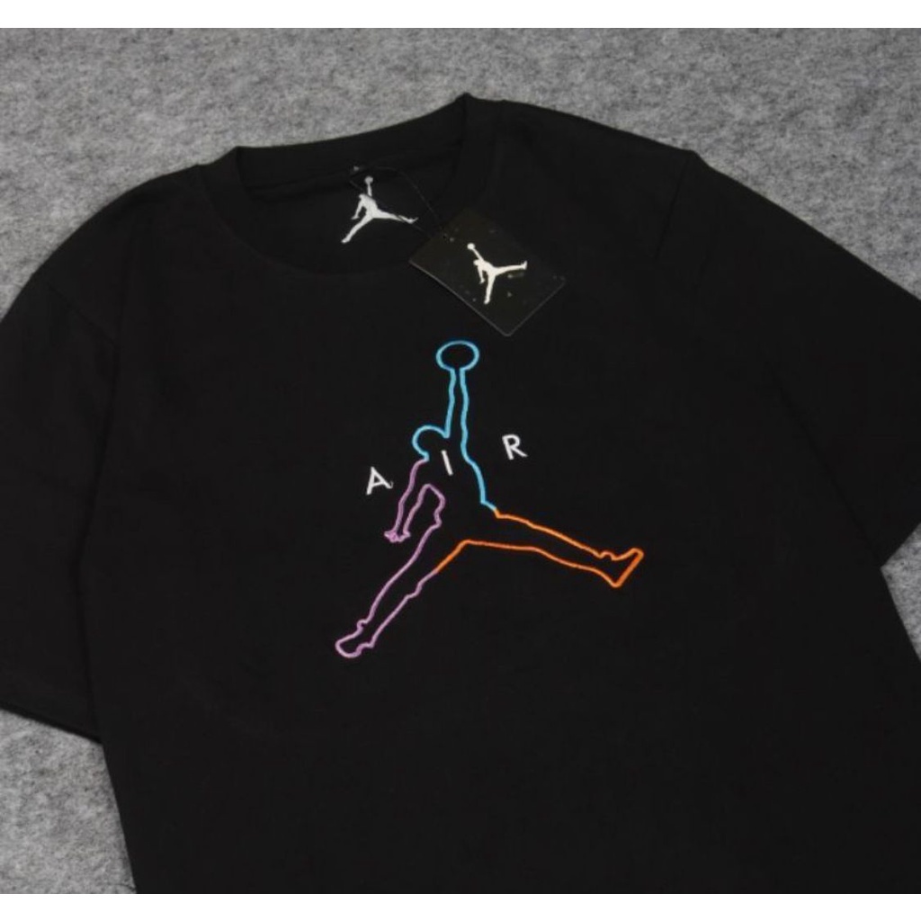 T-Shirt Air Jordan Full Bordir I Kaos Air Jordan Premium Quality.