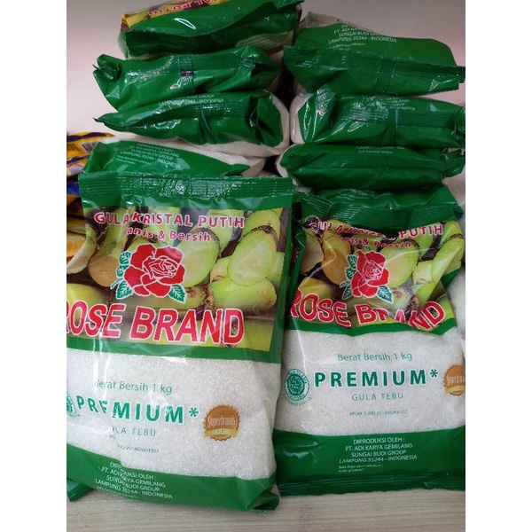 

ROSE BRAND GULA PASIR PUTIH 1 KG