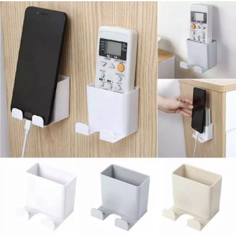 Holder Dinding - Holder Remot kaki serbaguna - Rak Handphone /Remot Model Kaki Serbaguna