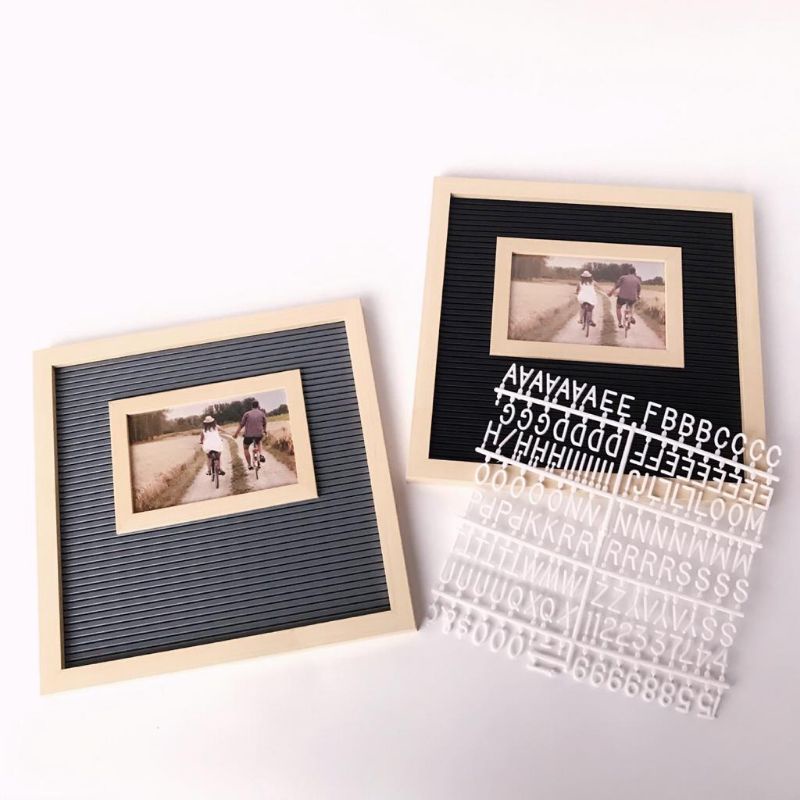 LETTER BOARD Papan Nama Bayi dan Photo frame  ukuran 30x30