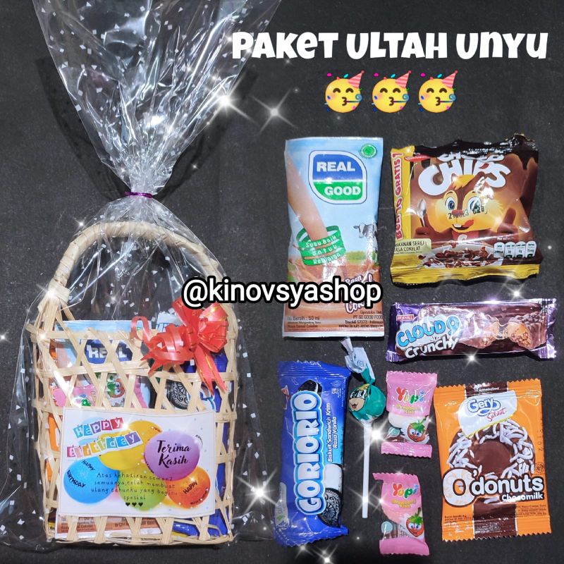 

Paket ultah anak/Bingkisan ultah anak unyu