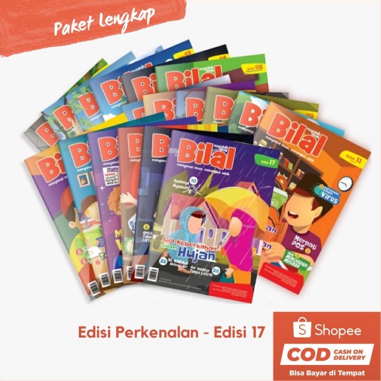 [(BAYAR DITEMPAT) Majalah Bilal Edisi Lengkap Semua Edisi Majalah Anak Muslim