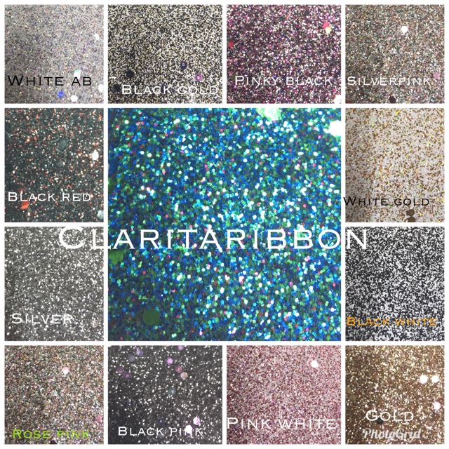 Gliter Glitter kasar B per 0,5meter