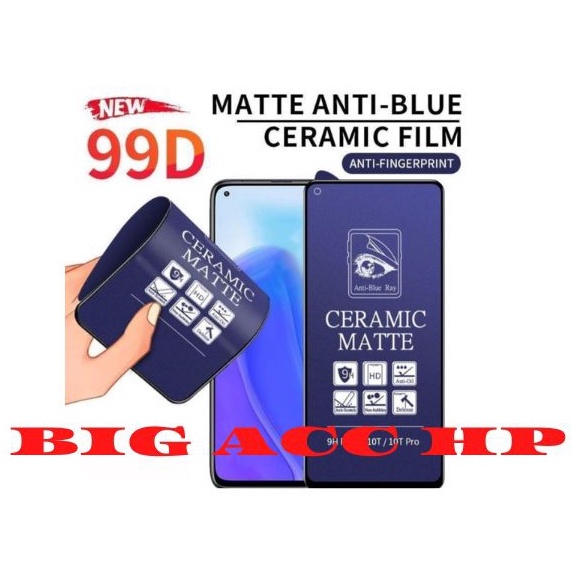 BIG CMB Anti Gores Ceramic Matte Blue Light Anti Radiasi Anti Minyak Realme C30 C35 C31 C25 C25S C25Y C21Y C21 C20 C20A C17 C15 C12 C11 C3 C2 C1 2 PRO 3 PRO 5 5S 5i 6 6i 6 PRO 7 PRO 7i