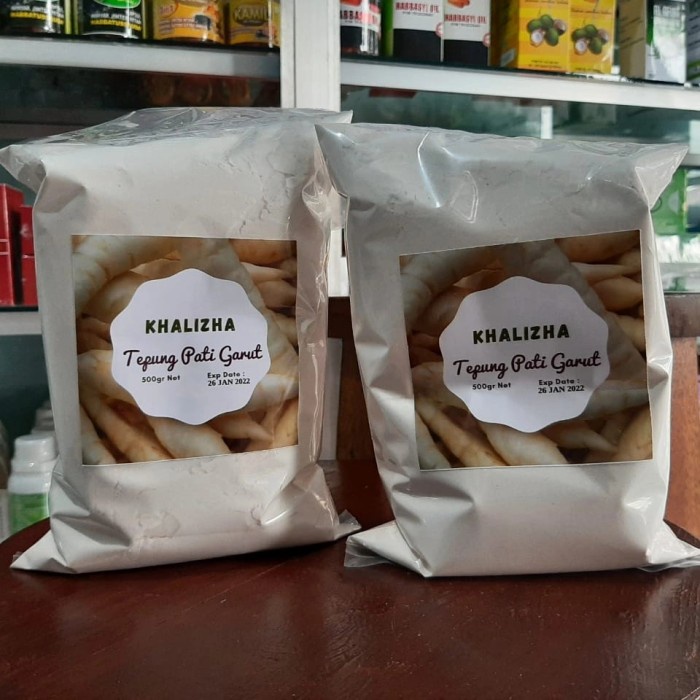 

PROMO [COD] TEPUNG GARUT/PATI ASAM LAMBUNG/ANGKRIK /ARROWROOT 500Gr