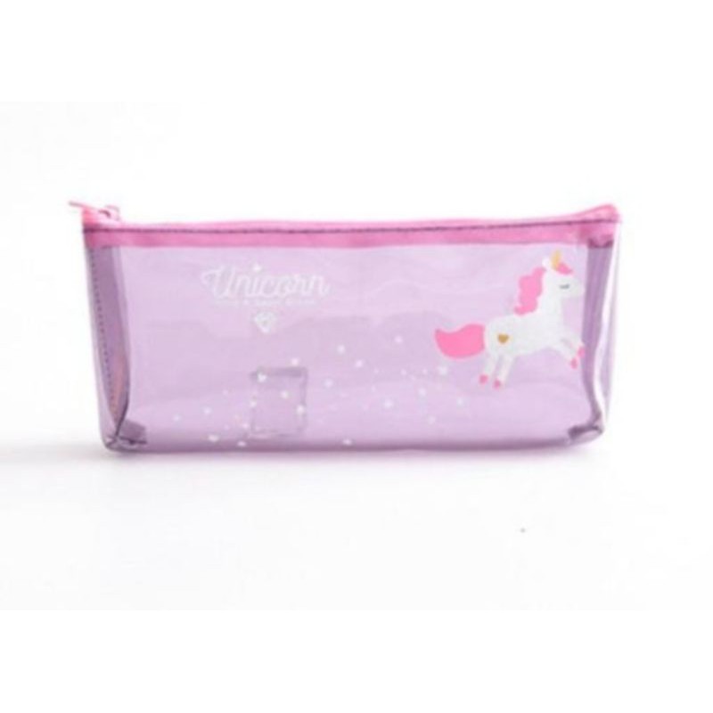 tempat pensil import unicorn/kotak pensil/kotak kosmetik