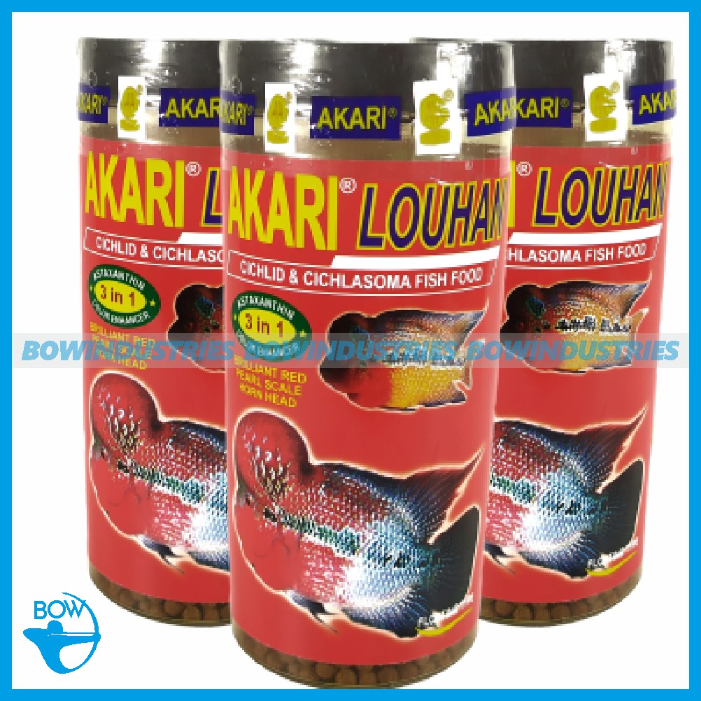 Jual Akari Louhan In Makanan Pakan Pelet Ikan Louhan Lohan Gram Shopee Indonesia