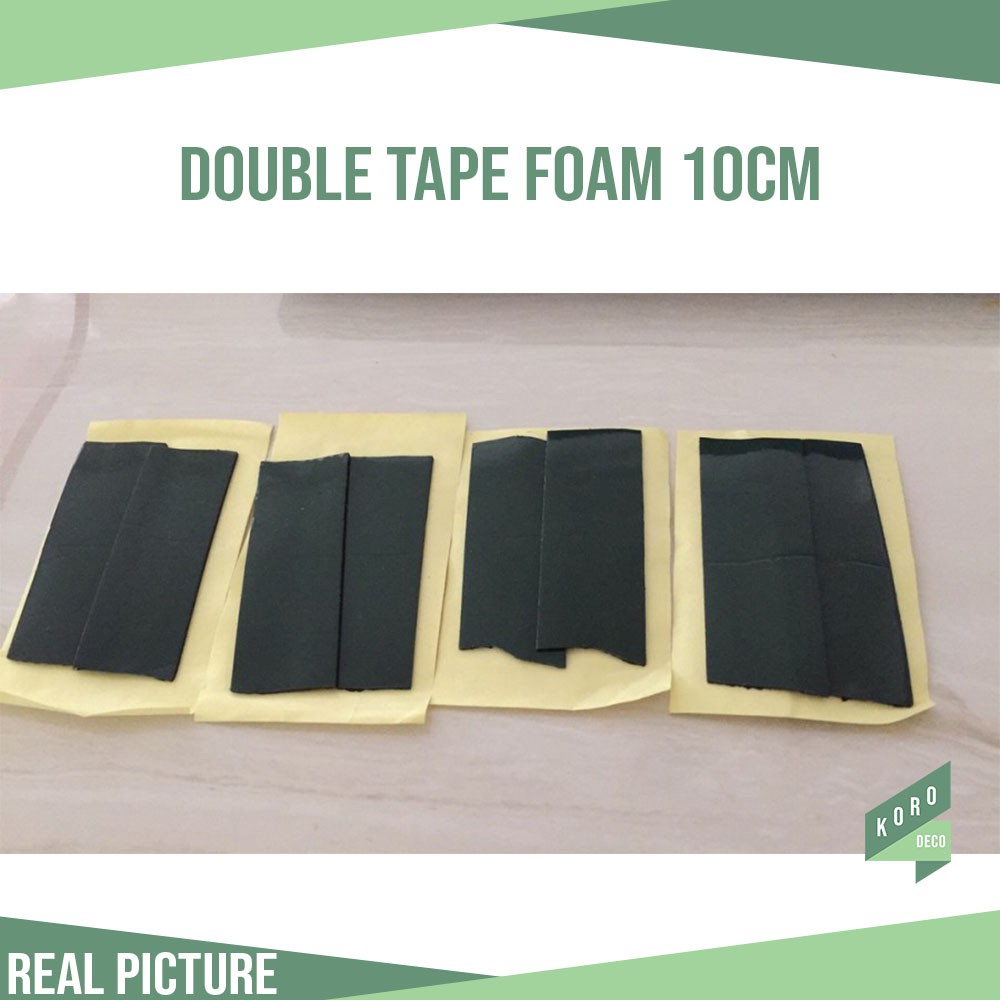 

10cm Double Tape Foam lem perekat di dinding