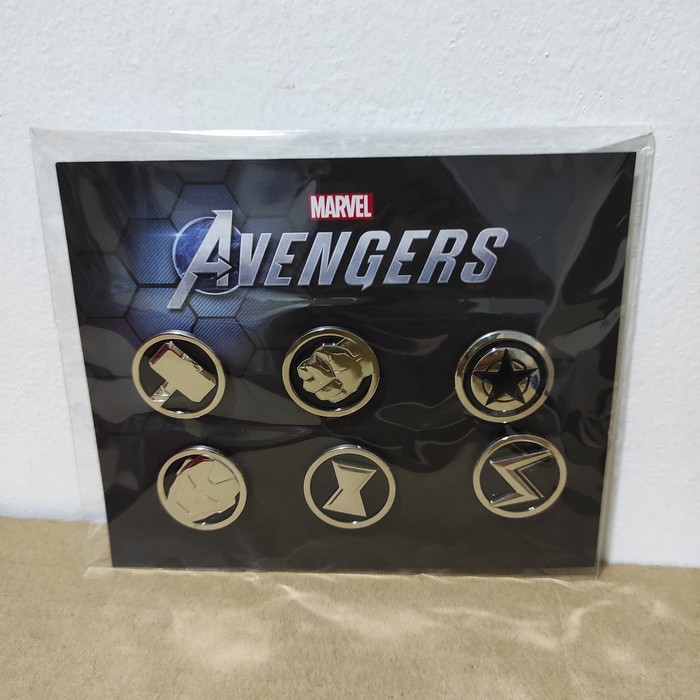 PS4 PIN SET Marvel Avengers