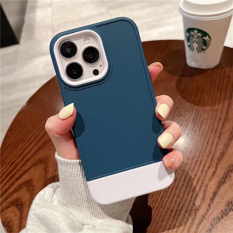 Casing Armor Shockproof Warna Campur Untuk iPhone 6 6s 7 8 Plus SE 2020 2022 SE2 SE3 Bumper