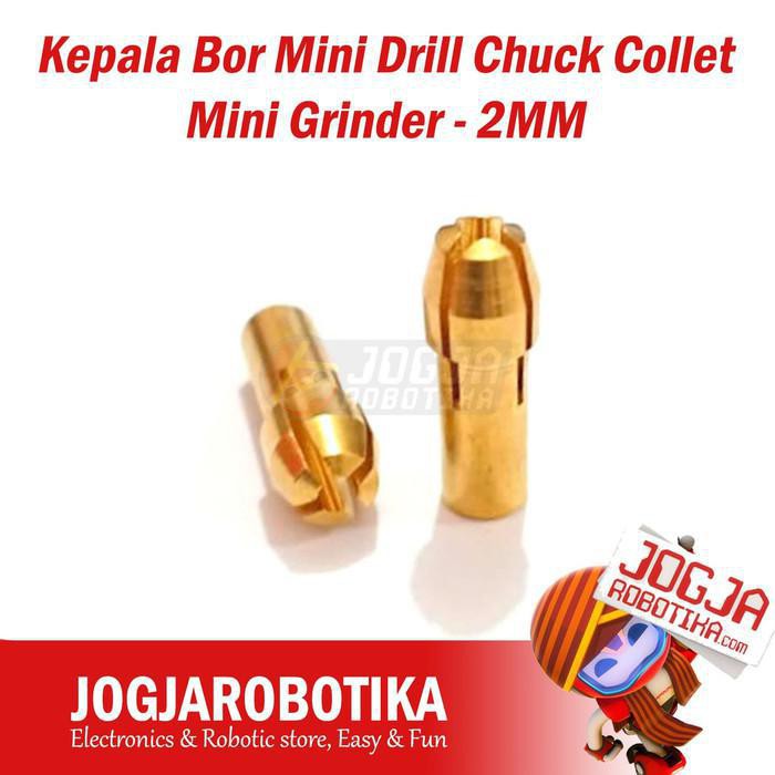 Kepala Bor Mini Drill Chuck Collet Mini Grinder 2MM