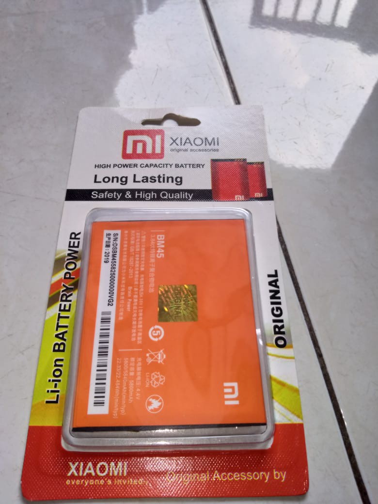BATRE BATREI BATERAI BATTERY BATTERRAY XIAOMI XIOMI NOTE 2
