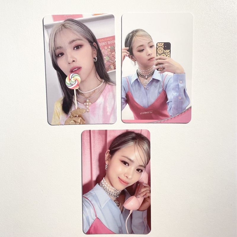 RYUJIN LOLIPOP TELEPHONE MIRROR SELCA CRAZY IN LOVE CIL PHOTOCARD PC LOCO