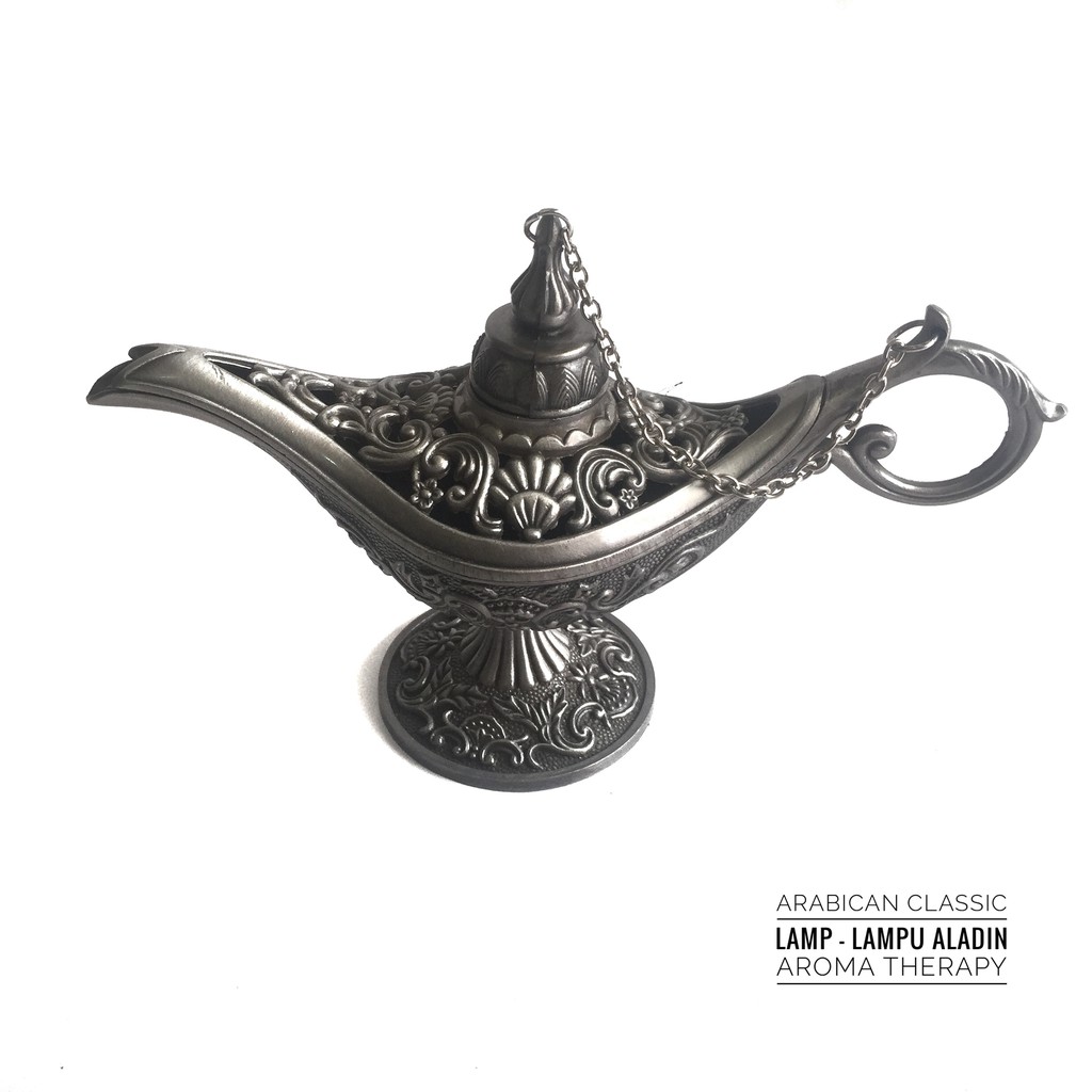Lampu Aladin The Arabian 1001 Nights (Tempat Aroma Terapi)