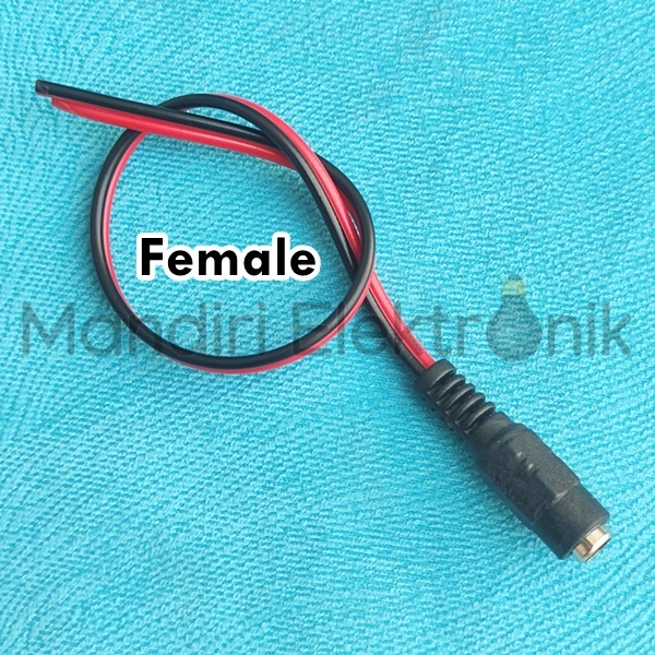 Kabel DC Male / Kabel DC Female Tembaga Kuningan Konektor Jack DC