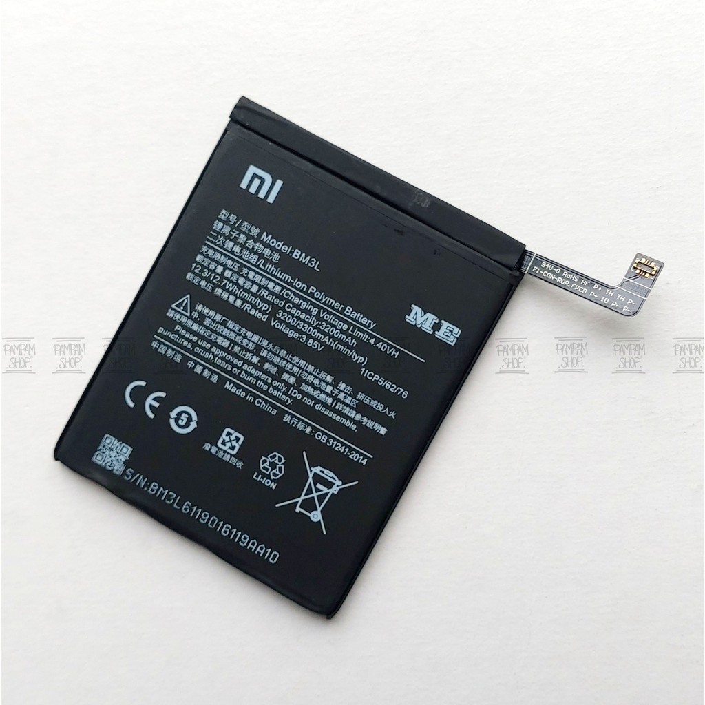 Baterai XiaoMi BM3L Mi9 Original OEM Batre Batrai Battery Xiao Mi BM 3L HP Ori Mi 9