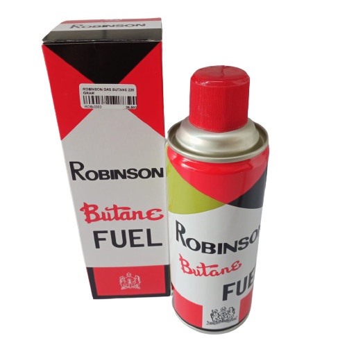 G303 Robinson Butane Fuel 220g Refill Korek Gas Refill Gas Kaleng