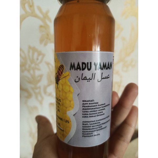 

MADU YAMAN MADU MURNI ASLI YAMAN 400gr