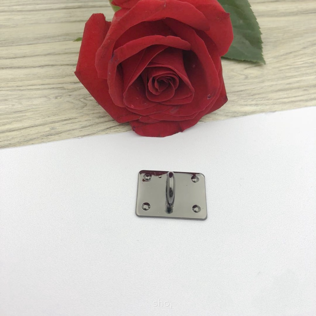 Gantungan Kunci Bentuk Hati / Persegi Bahan alloy Aksen Rumbai Gaya Korea Untuk Aksesoris Handphone DIY