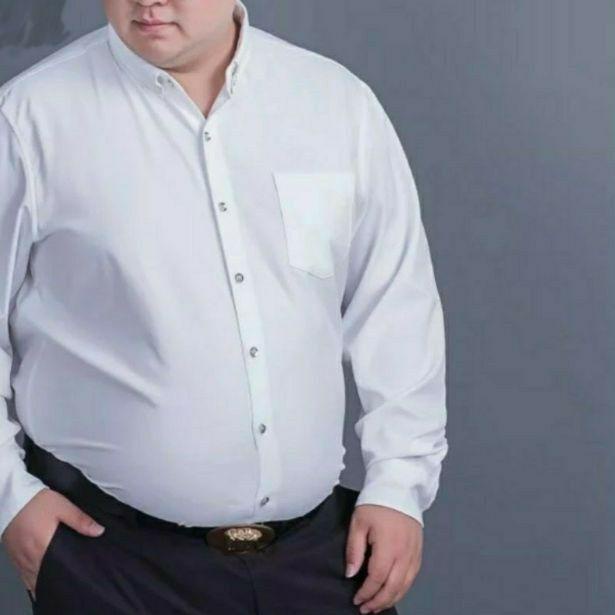 ✷ Kemeja Putih Polos / Kemeja Lengan Panjang / Kemeja Pria ➤