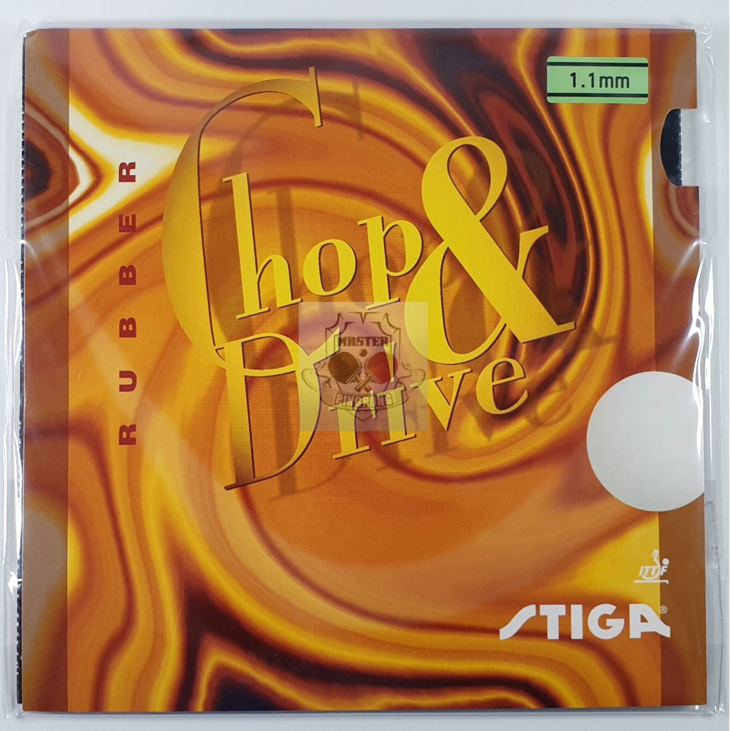Stiga Chop & Drive - Karet Pingpong Bet Tenis Meja Stiga Defensive Allround Player