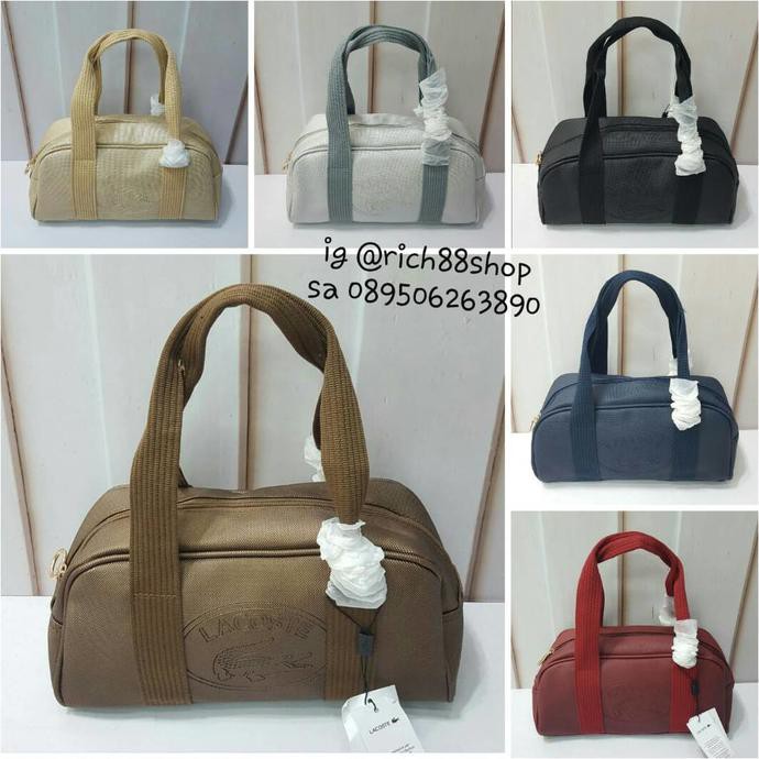 Bidinshop/Hand bag Lacoste / tas wanita import / tas lacoste